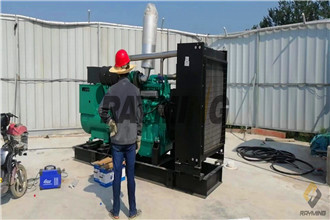 【雷鳴】河南周口一建工地500千瓦通柴股份柴油發電機組