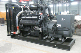 400KW上柴系列柴油發電機組